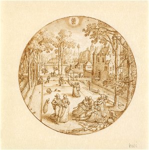 Hans Bol - The Month May (Gemini)