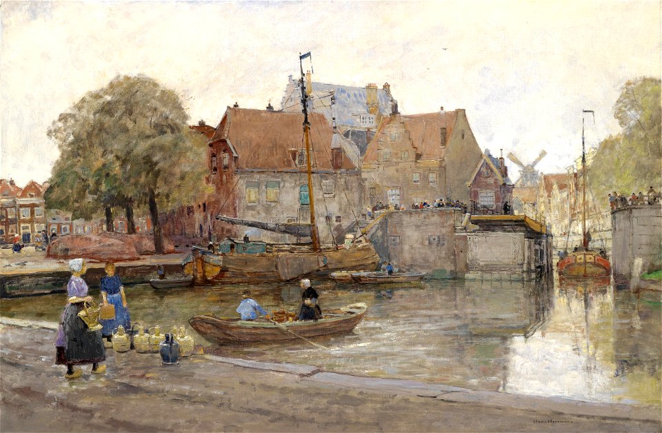 Hans Herrmann Alte Schleuse in Delfshaven