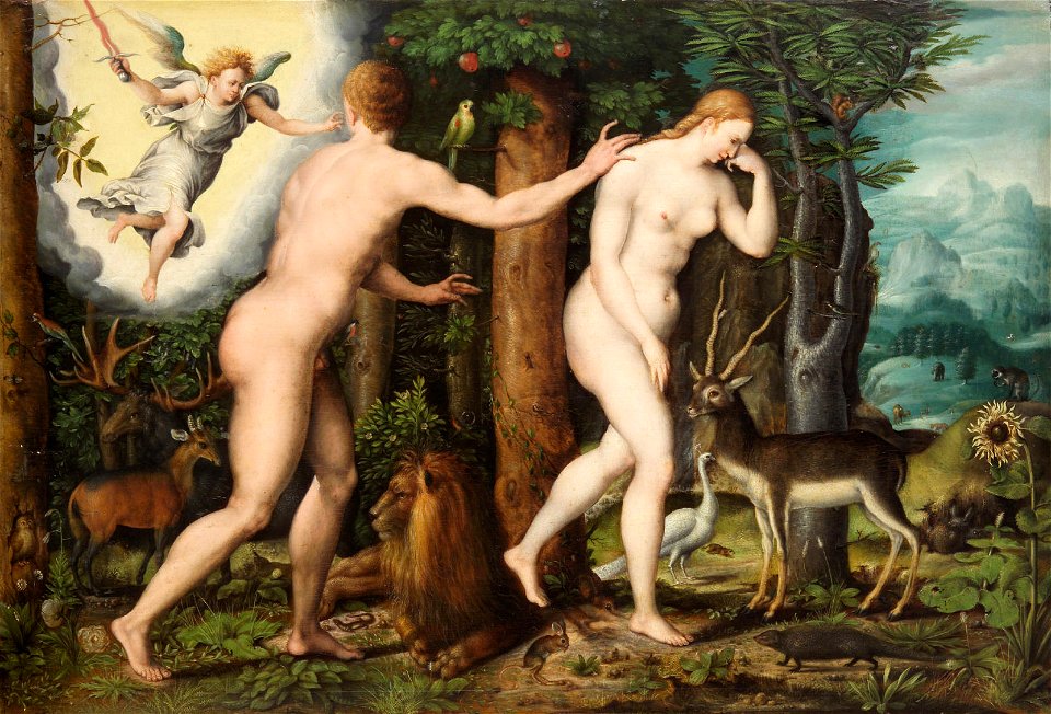 Hans Hoffmann - Vertreibung aus dem Paradies - GG 917 - Kunsthistorisches Museum