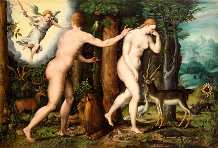 Hans Hoffmann - Vertreibung aus dem Paradies - GG 917 - Kunsthistorisches Museum