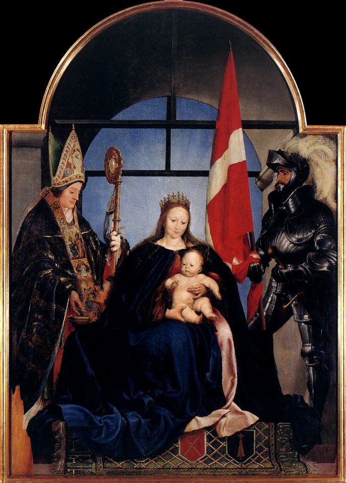 Hans Holbein d. J. - The Solothurn Madonna - WGA11495