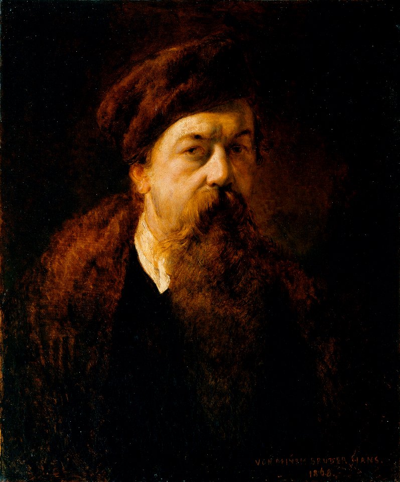 Hans Canon - Selbstporträt - 4706 - Österreichische Galerie Belvedere