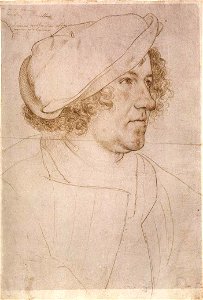 Hans Holbein d. J. - Portrait of Jakob Meyer zum Hasen - WGA11586