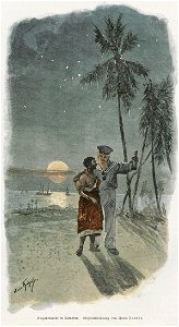 Hans Bohrdt - Neujahrsnacht in Kamerun