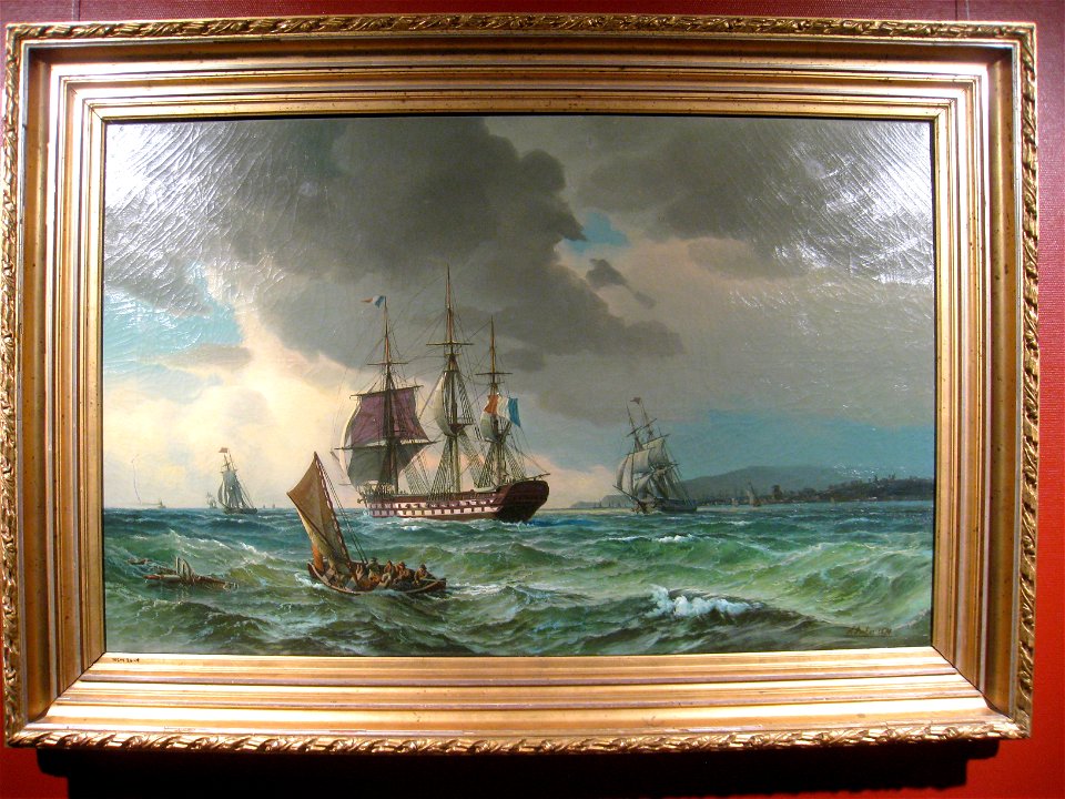 Hans Emil Andreas Jahn - Ukjent Fransk Fregatt - IMG 9288
