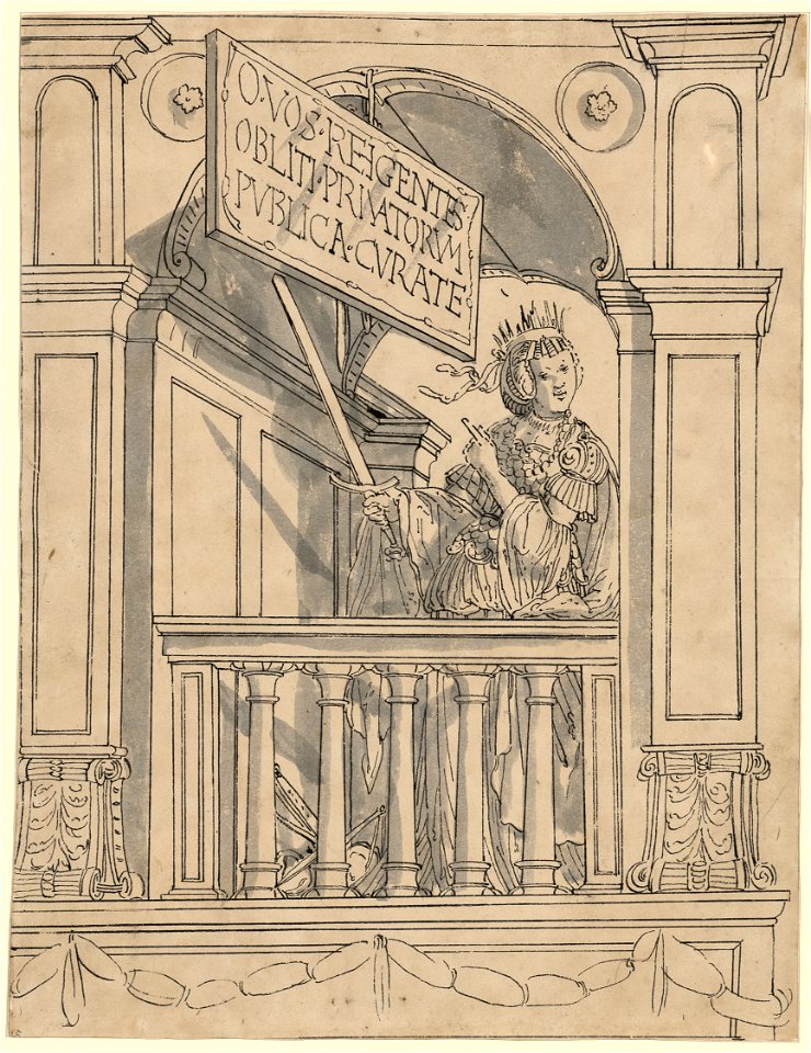 Hans Holbein d. J. (Kopie nach) - Justitia, um 1523