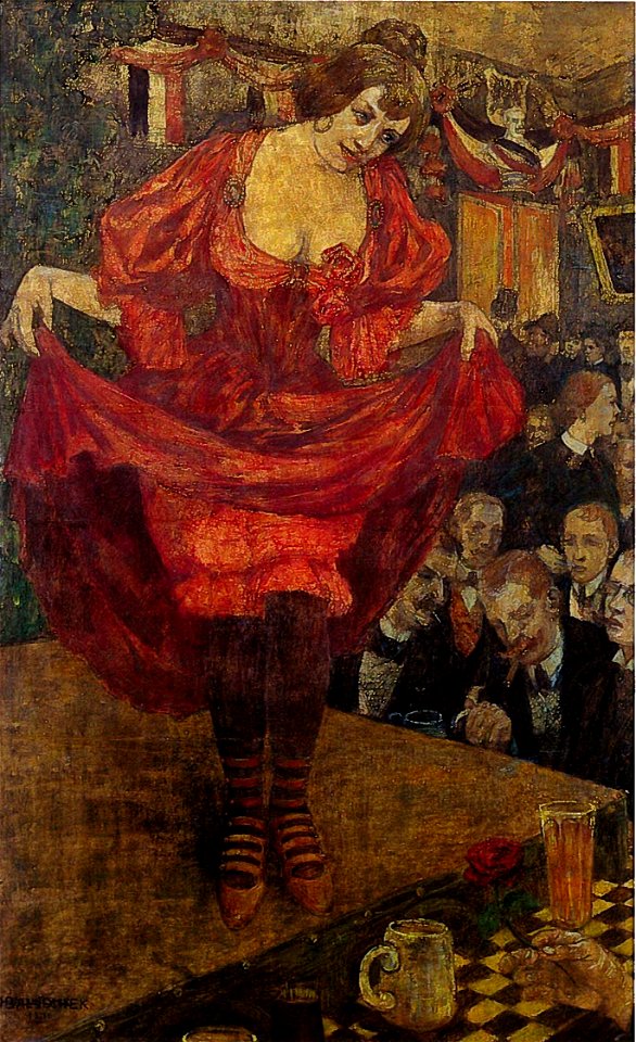 Hans Baluschek Tingeltangel 1900