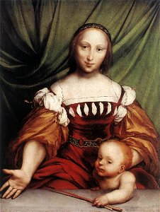 Hans Holbein d. J. - Venus and Amor - WGA11505