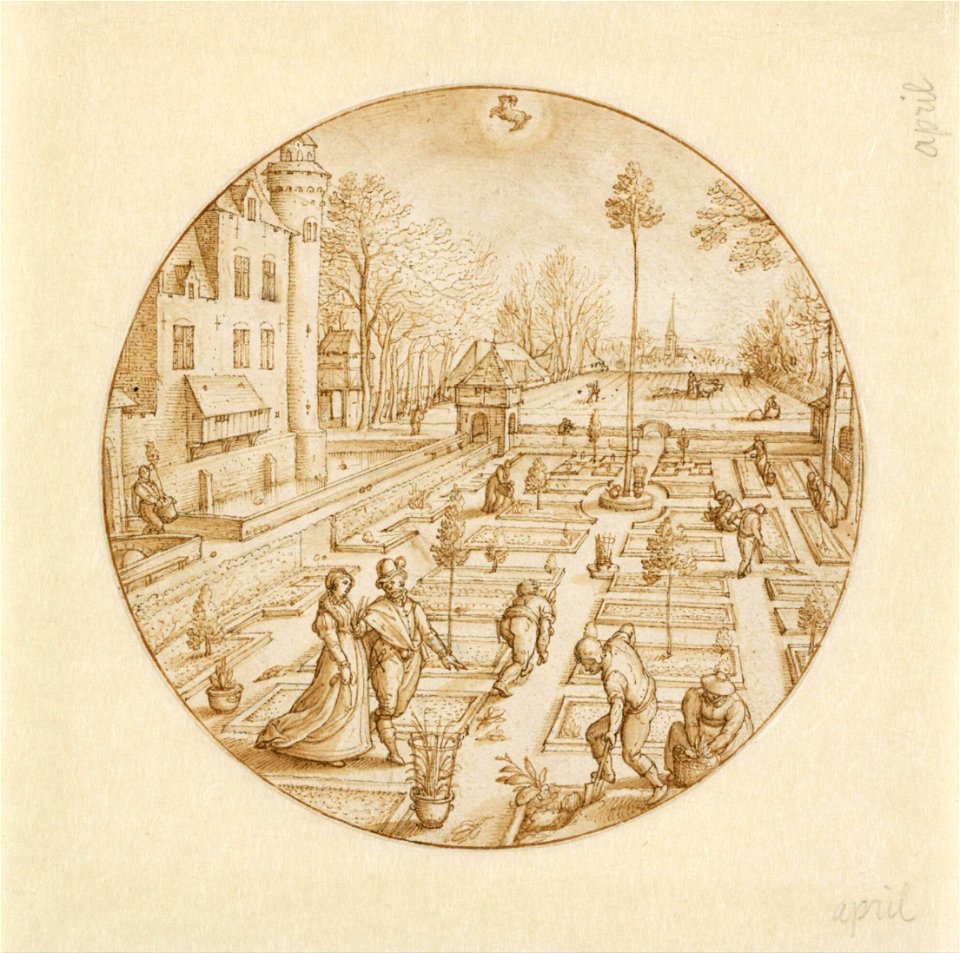 Hans Bol - The month April (Taurus)