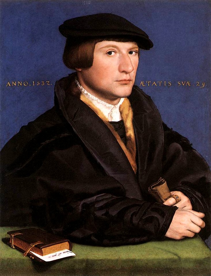 Hans Holbein d. J. - Portrait of a Member of the Wedigh Family - WGA11539