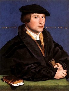 Hans Holbein d. J. - Portrait of a Member of the Wedigh Family - WGA11539