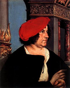 Hans Holbein d. J. - Portrait of Jakob Meyer zum Hasen - WGA11487