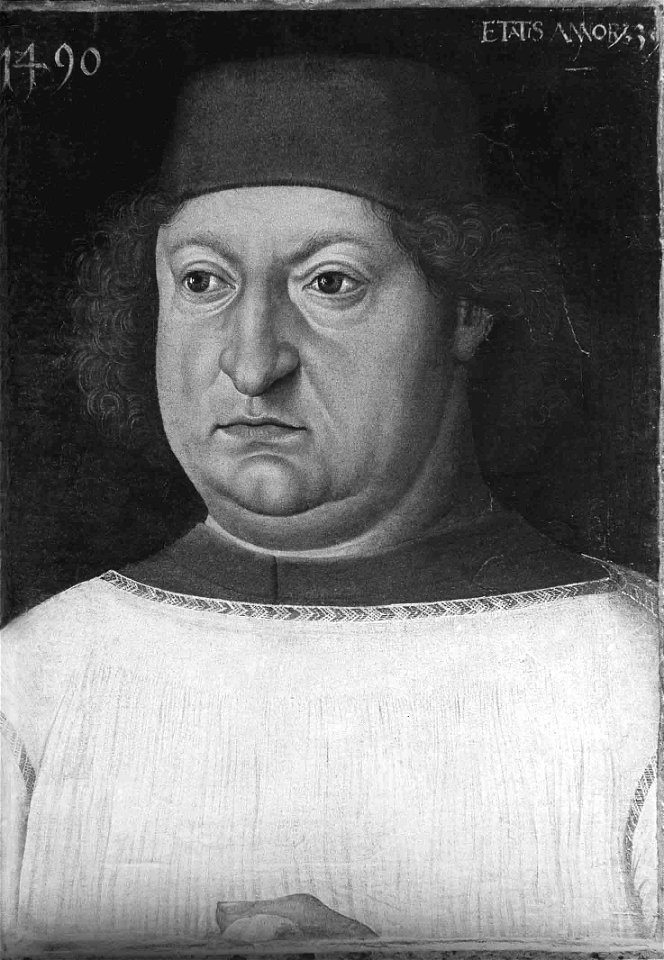 Hans Burgkmair d. Ä. - Bildnis Friedrich Graf von Hohenzollern, Bischof von Augsburg - L 1055 - Bavarian State Painting Collections