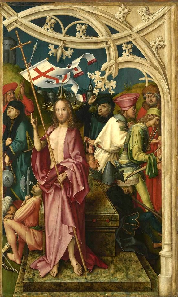 Hans Holbein d. Ä. - Kaisheimer Altar, Auferstehung Christi - 736 - Bavarian State Painting Collections