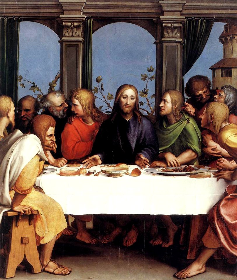 Hans Holbein d. J. - The Last Supper - WGA11504