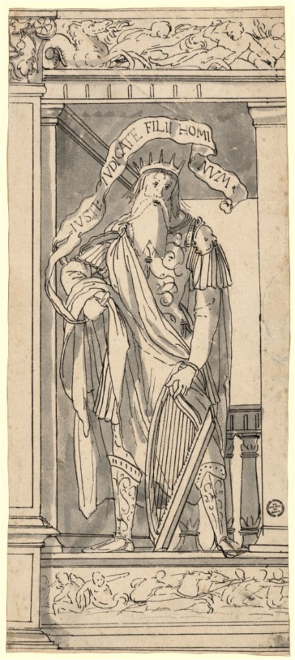 Hans Holbein d. J. (Kopie nach) - König David, um 1523