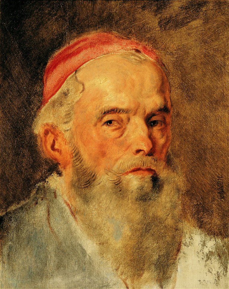 Hans Canon - Kopfstudie zur Loge Johannis - 5027 - Österreichische Galerie Belvedere