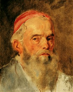 Hans Canon - Kopfstudie zur Loge Johannis - 5027 - Österreichische Galerie Belvedere