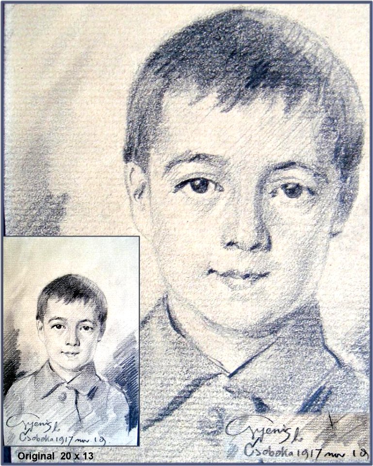 Hans Gyenis, Der Bub aus Csoboka