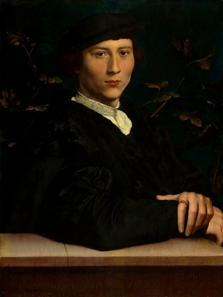 Hans Holbein the Younger (1497-8-1543) - Derich Born (1510^-) 1549) - RCIN 405681 - Royal Collection