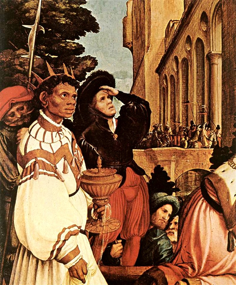 Hans Holbein d. J. - The Oberried Altarpiece (detail) - WGA11509