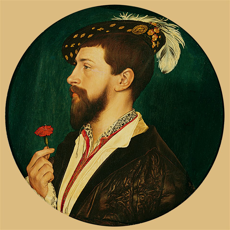 Hans Holbein the Younger - Portrait of Simon George of Cornwall - Google Art Project. Free illustration for personal and commercial use.