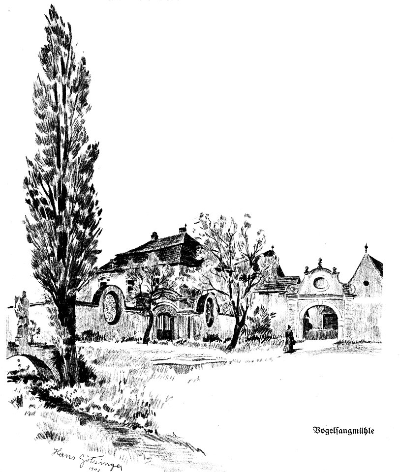 Hans Götzinger Eggenburg 1902 dgE Vogelsangmühle
