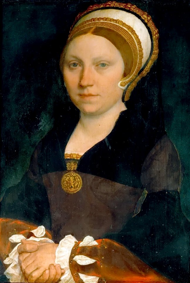 Hans Holbein d.J. - Bildnis einer englischen Dame (ca.1540-43)