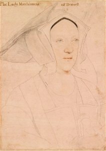 Hans Holbein the Younger - Margaret, Marchioness of Dorset RL 12209