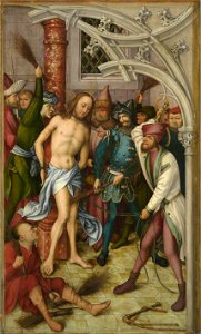 Hans Holbein d. Ä. - Kaisheimer Altar, Geißelung Christi - 735 - Bavarian State Painting Collections