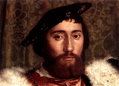Hans Holbein d. J. - The Ambassadors (detail) - WGA11554
