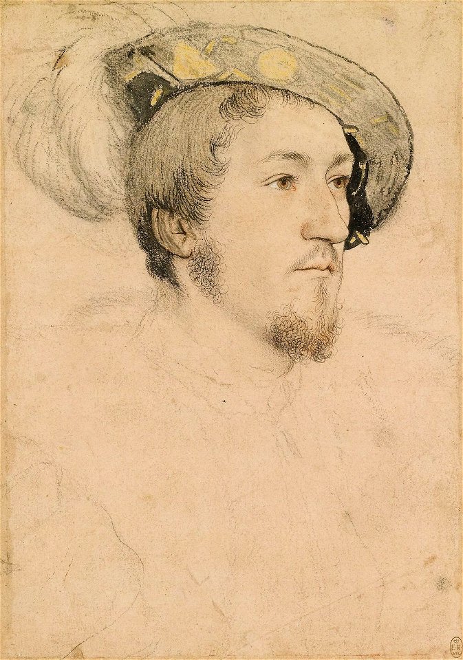 Hans Holbein the Younger - An unidentified man RL 12260