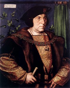 Hans Holbein d. J. - Portrait of Sir Henry Guildford - WGA11521