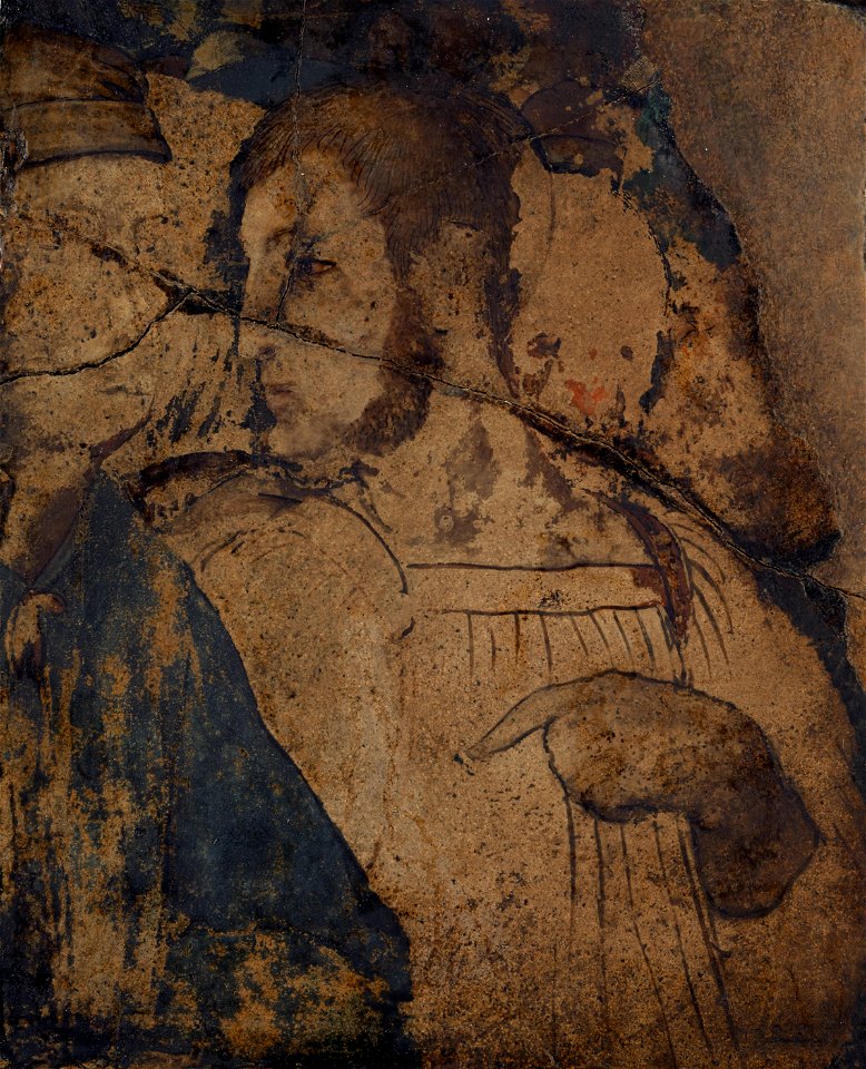 Hans Holbein d. J. - Rehabeams Übermut Köpfe von Ratgebern des Königs, 1530