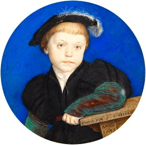 Hans Holbein the Younger - Henry Brandon, 2nd Duke of Suffolk (1535-51) - Google Art Project. Free illustration for personal and commercial use.