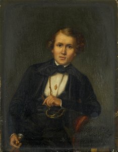 Hans Johan Frederik Berg - Portrett av Christian Fyhn Omejer - Oslo Museum - OB.06130