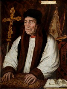 Hans Holbein the younger (circle of) - William Warham, Lambeth Palace, 53