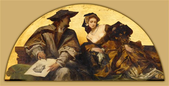 Hans Makart - Hans Holbein the Younger - Google Art Project