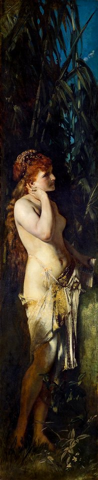Hans Makart - Die fünf Sinne, Das Gehör - 427d - Österreichische Galerie Belvedere