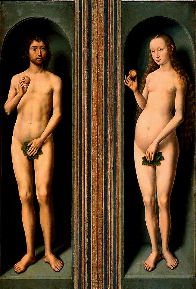 Hans Memling - Adam and Eve - WGA14923