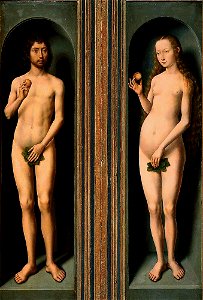 Hans Memling - Adam and Eve - WGA14923