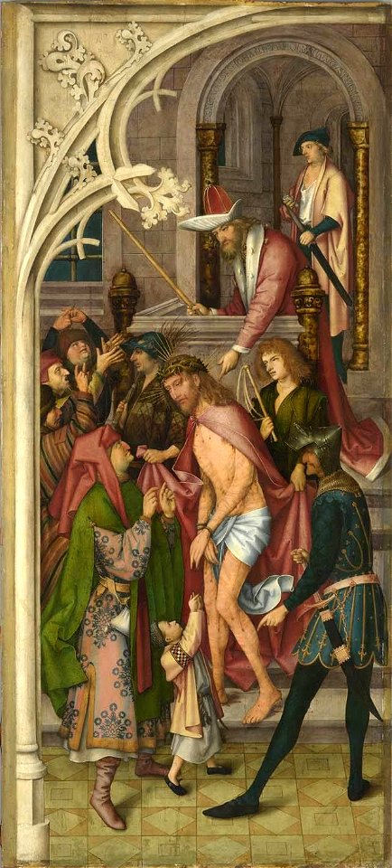 Hans Holbein d. Ä. - Kaisheimer Altar, Ecce homo - 731 - Bavarian State Painting Collections