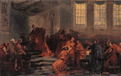 Hans Makart - Das Konklave - 9029 - Bavarian State Painting Collections