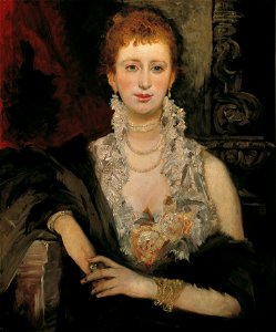 Hans Makart - Clothilde Beer - 4567 - Österreichische Galerie Belvedere