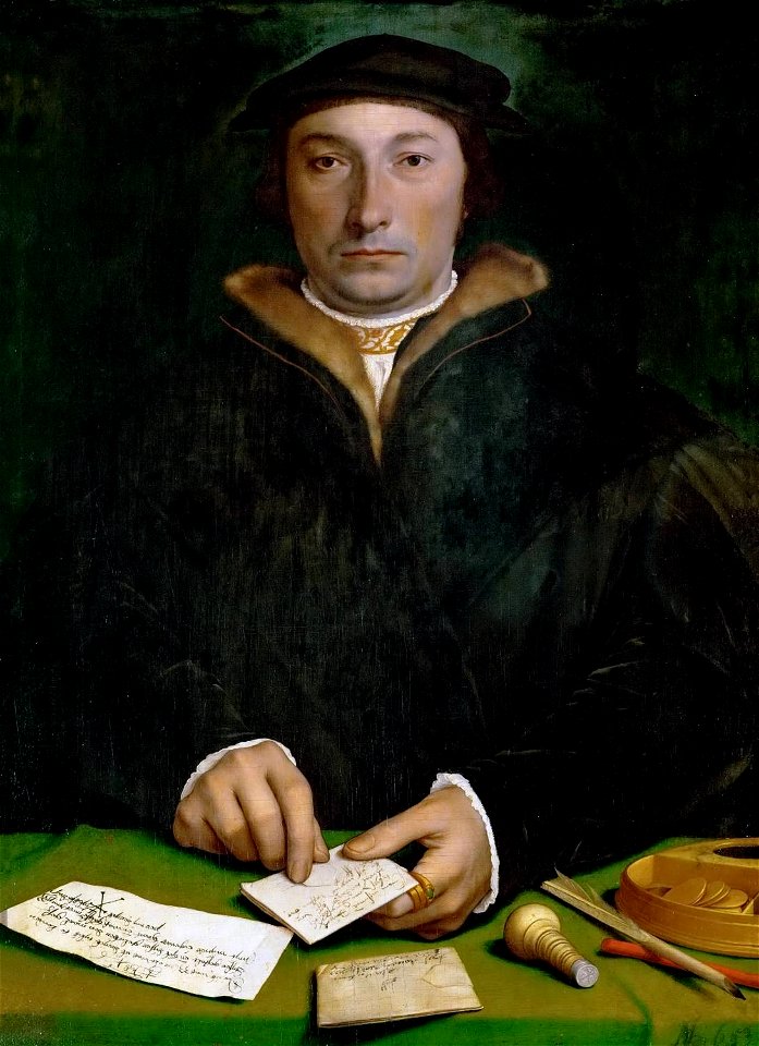 Hans Holbein d.J. - Der Duisburger Kaufmann Dirck Tybis (1533)