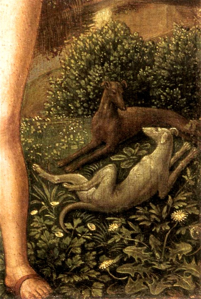 Hans Memling - Triptych of Earthly Vanity and Divine Salvation (detail) - WGA14940