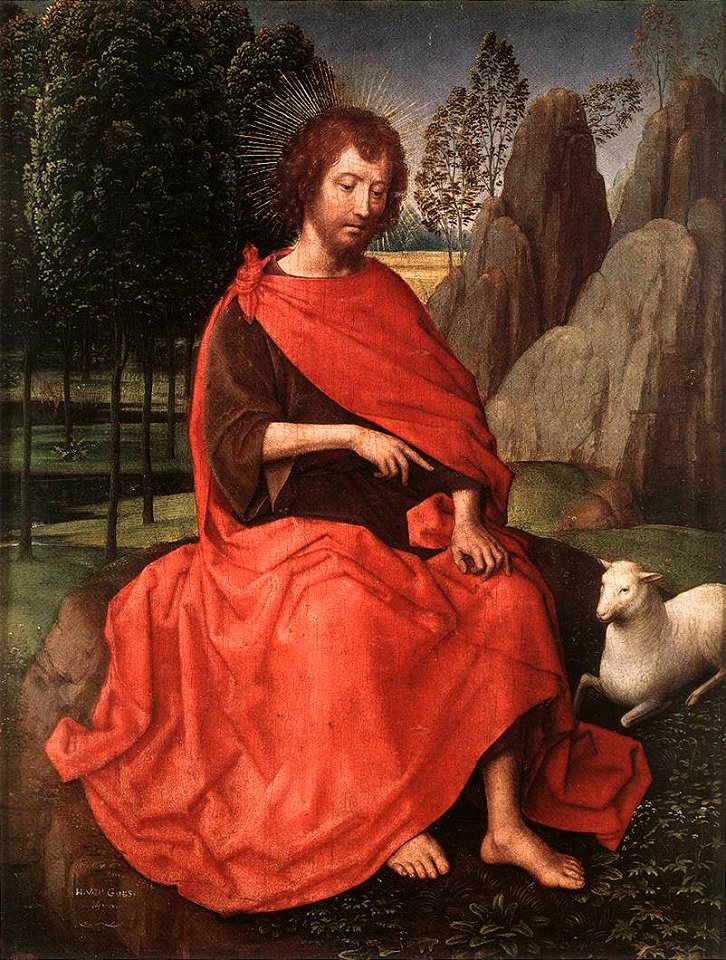 Hans Memling - St John and Veronica Diptych (left wing) - WGA14924
