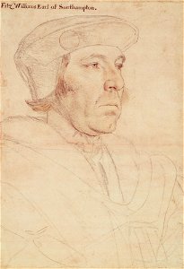 Hans Holbein the Younger - William Fitzwilliam, Earl of Southampton RL 12206