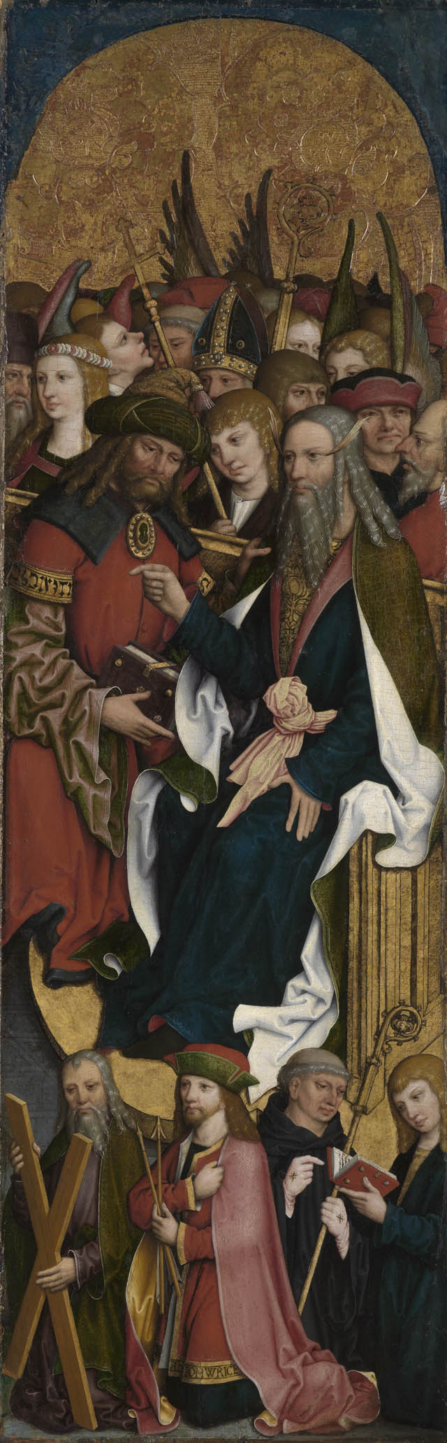 Hans Maler - Disputatio zwischen Propheten und Heiligen - 45 b - Staatliche Kunsthalle Karlsruhe