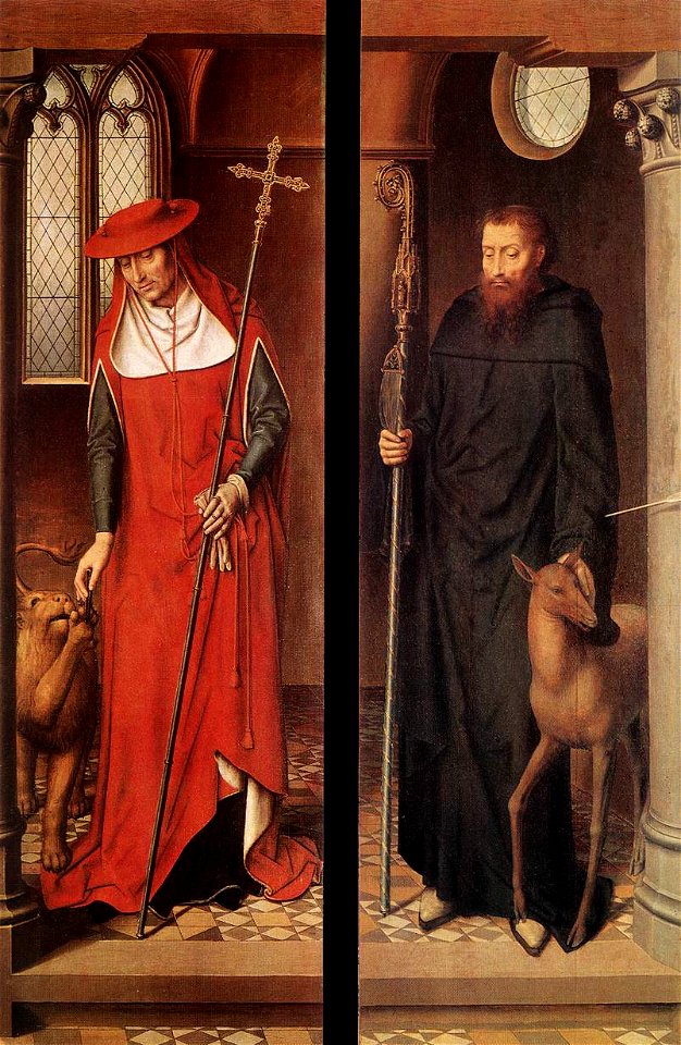 Hans Memling - Passion (Greverade) Altarpiece (closed) - WGA14994